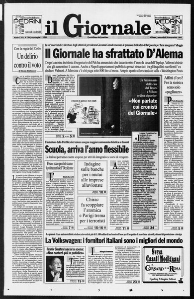 Il giornale : quotidiano del mattino